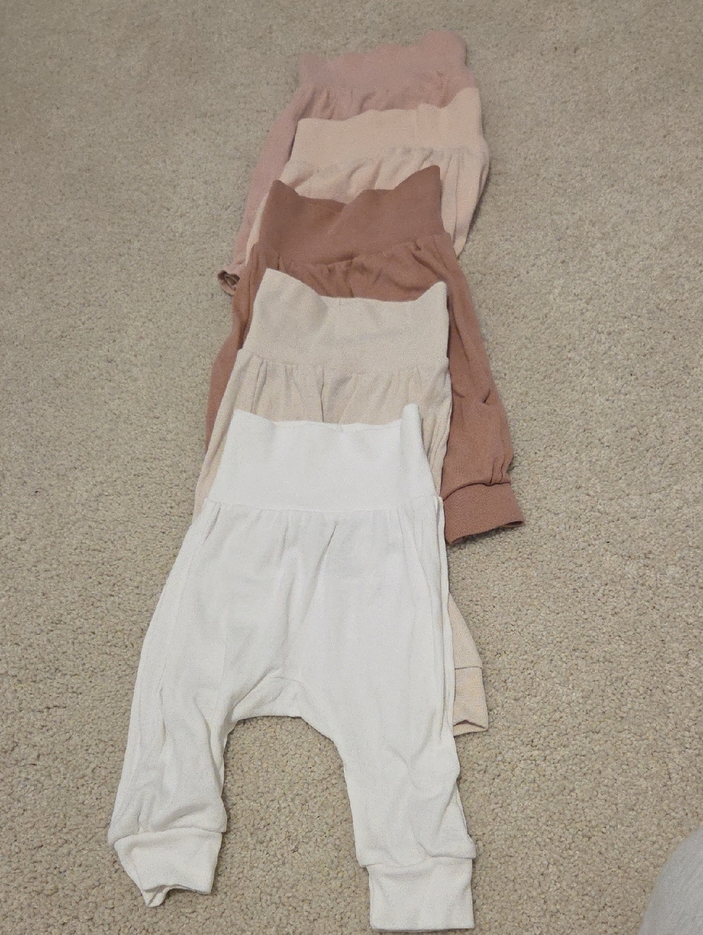 5 Pairs Baby H&M Organic Cotton Pants 2-4 Months